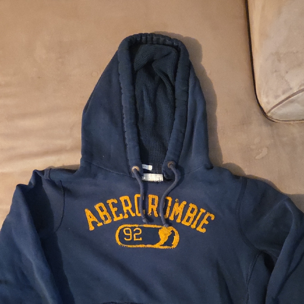 Abercrombie & Fitch Blue Muscle Hoodie